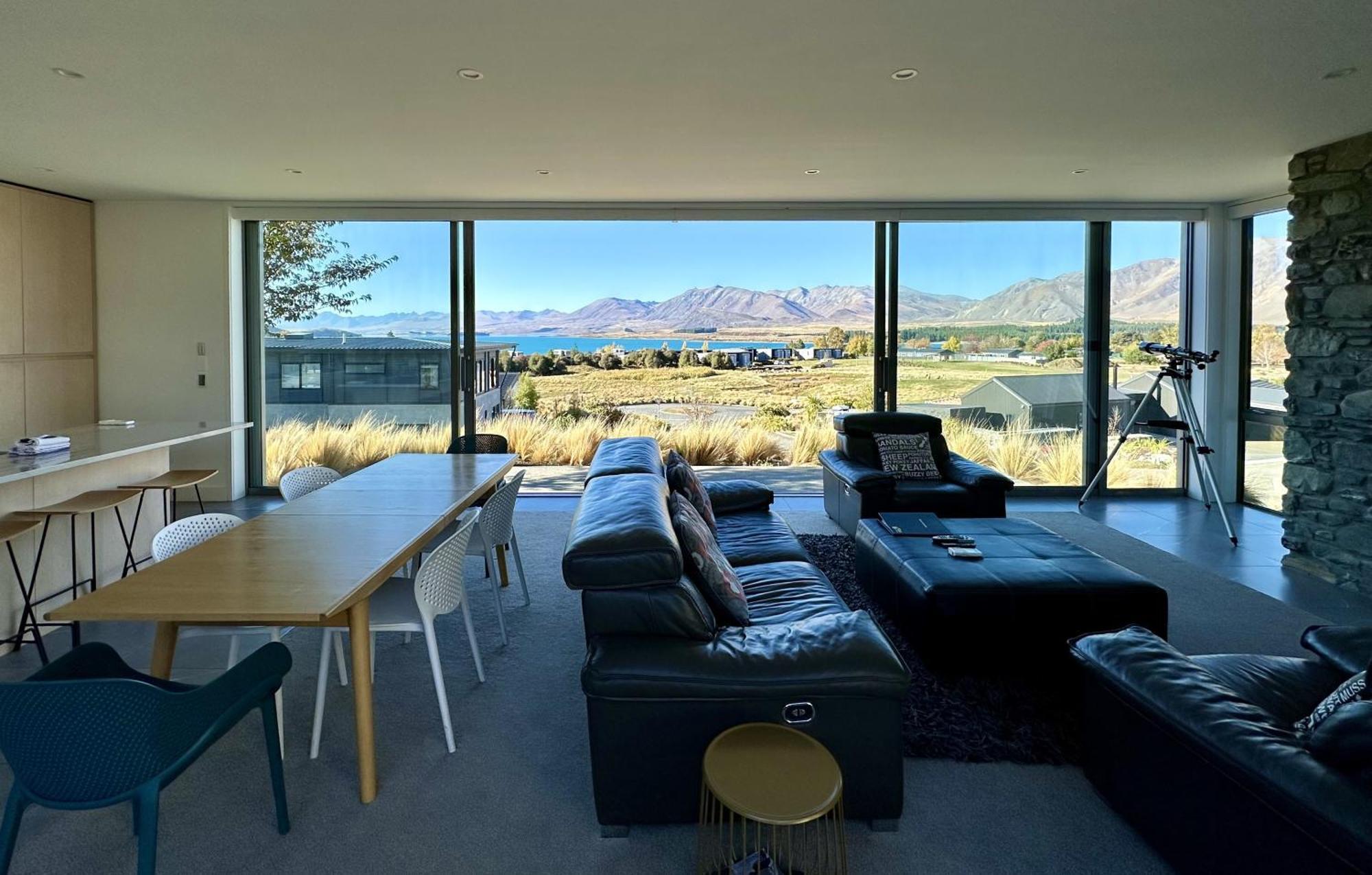 Luxury Lakeview Apartment - Lake Tekapo Eksteriør bilde