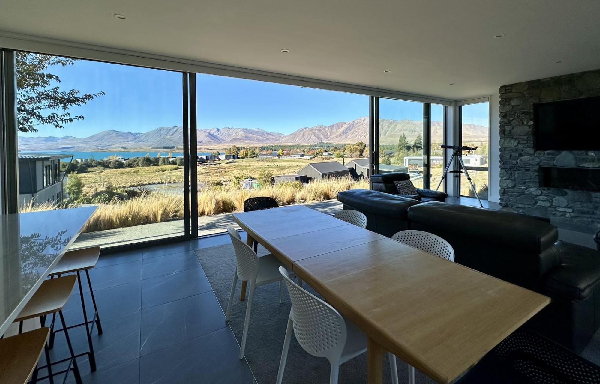 Luxury Lakeview Apartment - Lake Tekapo Eksteriør bilde